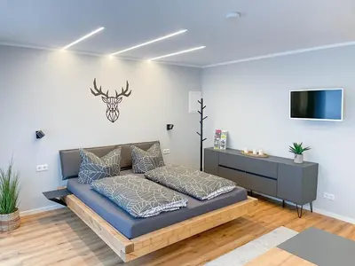 TV/Unterhaltungsangebot in der Unterkunft Appartement am Mythenweg