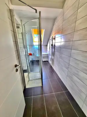 Ein Badezimmer in der Unterkunft Ferien-Füchse Braunlage