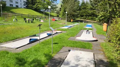 Ein Garten an der Unterkunft Ferienwohnung Marie-Luise Hahnenklee