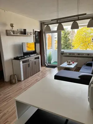 Küche/Küchenzeile in der Unterkunft Ferienwohnung Franzi
