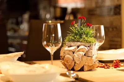Essen im Ferienhaus oder in der Nähe