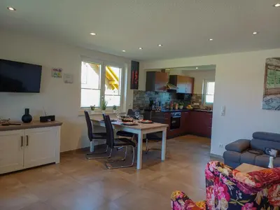 Küche/Küchenzeile in der Unterkunft Ferienhaus Kari