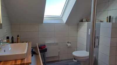 Ein Badezimmer in der Unterkunft Ferienhaus Kari