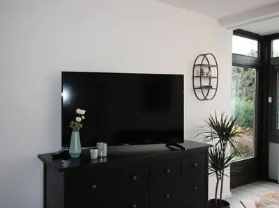 TV/Unterhaltungsangebot in der Unterkunft 1 Raum-Ferienwohnung am Rosenberg