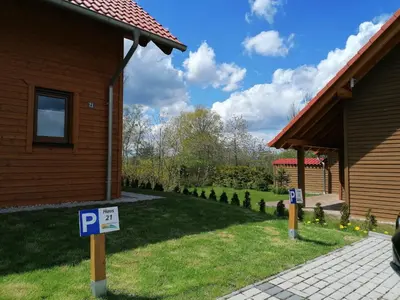 Ein Garten an der Unterkunft Premiumferienhäuser Agena & Ankaa