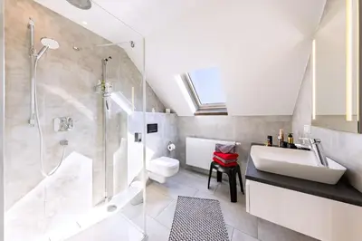 Ein Badezimmer in der Unterkunft Premiumferienhaus Vanua
