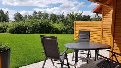 Ein Garten an der Unterkunft Premiumferienhaus Vanua