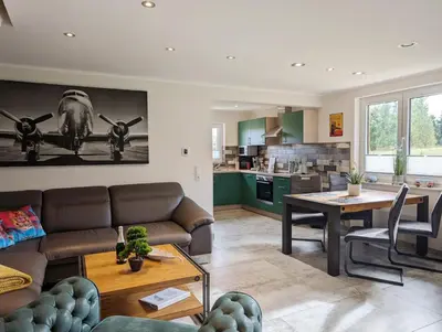 Küche/Küchenzeile in der Unterkunft Premium-Plus-Ferienhaus Havanna Select