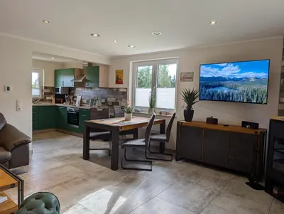 TV/Unterhaltungsangebot in der Unterkunft Premium-Plus-Ferienhaus Havanna Select