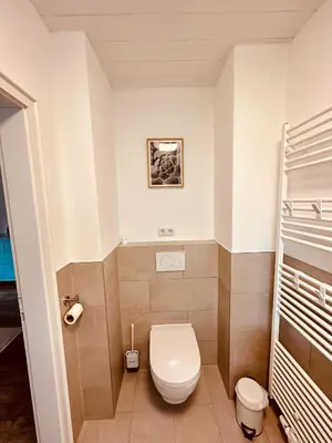 Ein Badezimmer in der Unterkunft Ferienwohnung Kaiserglück