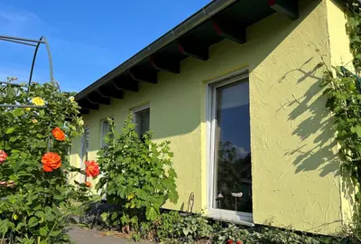 Ein Garten an der Unterkunft Ferienwohnung Schmidt