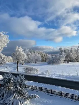 Ferienwohnung Harzblick 4 im Winter