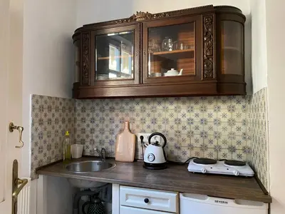 Küche/Küchenzeile in der Unterkunft Haus Anastasia