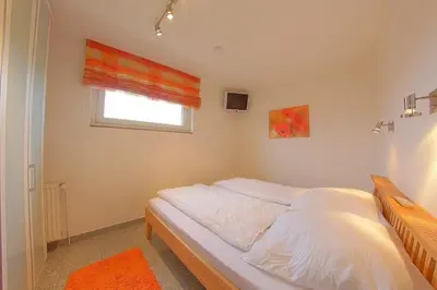 Ein Bett oder Betten in einem Zimmer der Unterkunft Panoramic App459