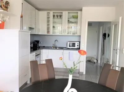 Küche/Küchenzeile in der Unterkunft Panoramic App459