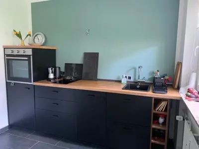 Küche/Küchenzeile in der Unterkunft Liebevolles Appartement-Erholung pur in Bad Sachsa