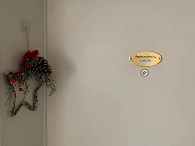 Grundriss der Unterkunft Ferienwohnung Doretta