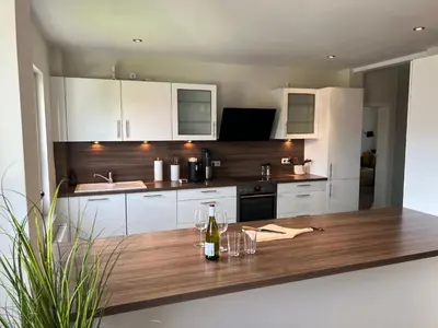 Küche/Küchenzeile in der Unterkunft Haus auf dem Berg