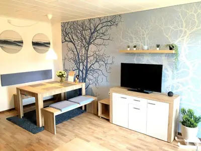 TV/Unterhaltungsangebot in der Unterkunft Ferienwohnung Bergblick in Sankt Andreasberg