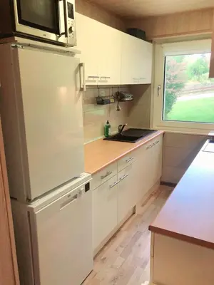 Küche/Küchenzeile in der Unterkunft Ferienwohnung Bergblick in Sankt Andreasberg