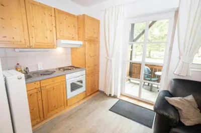 Küche/Küchenzeile in der Unterkunft Ferienwohnung Nexö, 59 qm, 2 Schlafzimmer N3