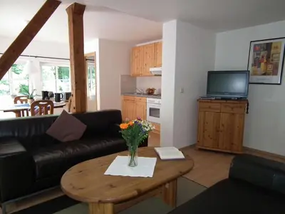 TV/Unterhaltungsangebot in der Unterkunft Ferienwohnung Nexö, 65 qm, 2 Schlafzimmer N8