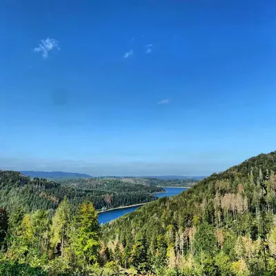 Naturlandschaft in der Nähe der Ferienwohnung