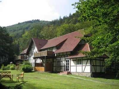 Naturlandschaft in der Nähe des Ferienhauses