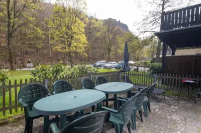 Naturlandschaft in der Nähe des Ferienhauses