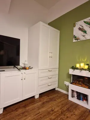 TV/Unterhaltungsangebot in der Unterkunft Gästeliebling, Apartment Piepmäker mit Parkplatz und Terrasse, Bahnhof fußläufig