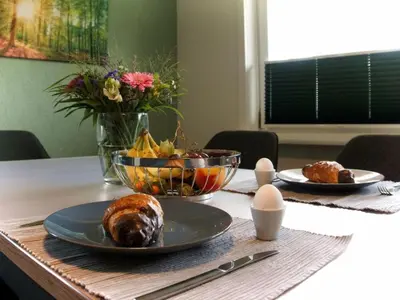Essen in der Ferienwohnung oder in der Nähe