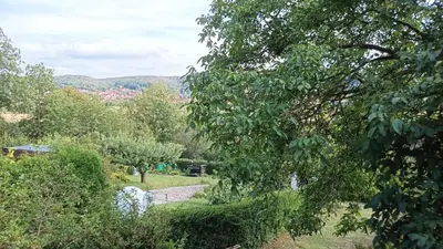 Naturlandschaft in der Nähe des Ferienhauses