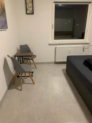 Ein Sitzbereich in der Unterkunft MyCha Ferienwohnung