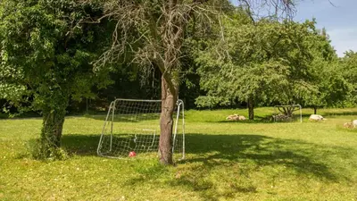 Ein Garten an der Unterkunft Ferienwohnung Ferienhäuser am Brocken, 80 qm, 3 Schlafzimmer