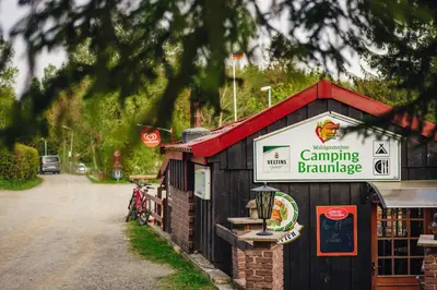 Ein Zertifikat, Auszeichnung, Logo oder anderes Dokument, das in der Unterkunft Camping Braunlage ausgestellt ist