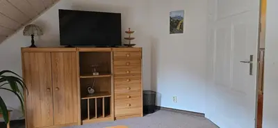 TV/Unterhaltungsangebot in der Unterkunft Haus Bodetal