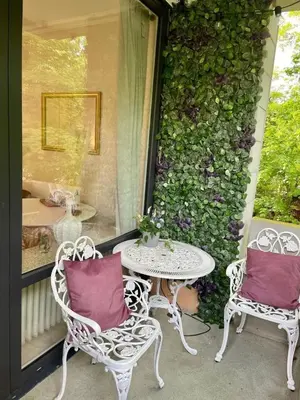 Ein Garten an der Unterkunft Apartment Harzgeflüster