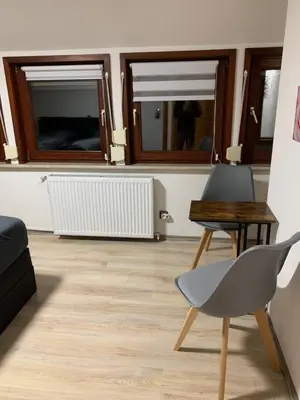 Ein Sitzbereich in der Unterkunft MyCha2 Ferienhaus