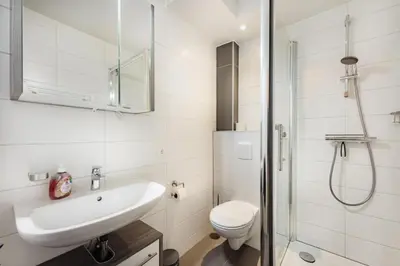 Ein Badezimmer in der Unterkunft Fünf Harzer Berge Sonnenberg