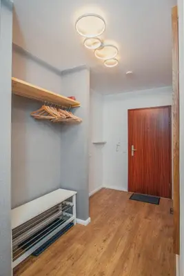 Ein Bett oder Betten in einem Zimmer der Unterkunft Harzblick