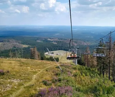 Naturlandschaft in der Nähe der Ferienwohnung