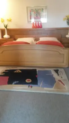 Ein Bett oder Betten in einem Zimmer der Unterkunft Ferienwohnung Villa Bella Vista