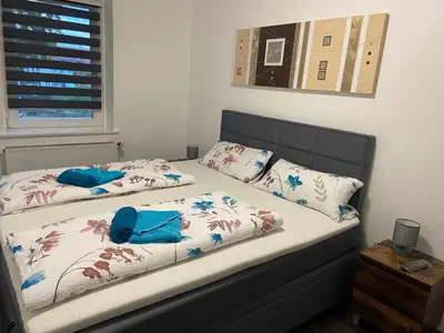 Ein Bett oder Betten in einem Zimmer der Unterkunft Roségold