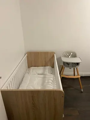 Ein Bett oder Betten in einem Zimmer der Unterkunft Roségold