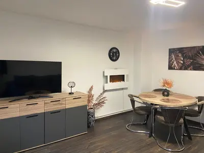 TV/Unterhaltungsangebot in der Unterkunft Roségold