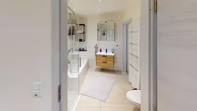 Ein Badezimmer in der Unterkunft Lillis Cottage