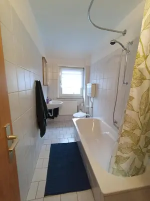 Ein Badezimmer in der Unterkunft Schöne Aussicht Wieda