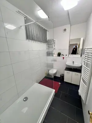 Ein Badezimmer in der Unterkunft Fewo Goslar - Mitten im Herz Goslar