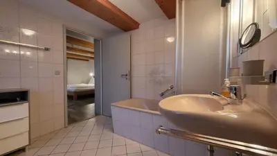Ein Badezimmer in der Unterkunft Ferienwohnung Bocksberg Hahnenklee