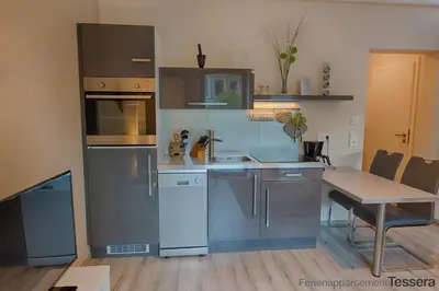 Küche/Küchenzeile in der Unterkunft Apartment Tessera